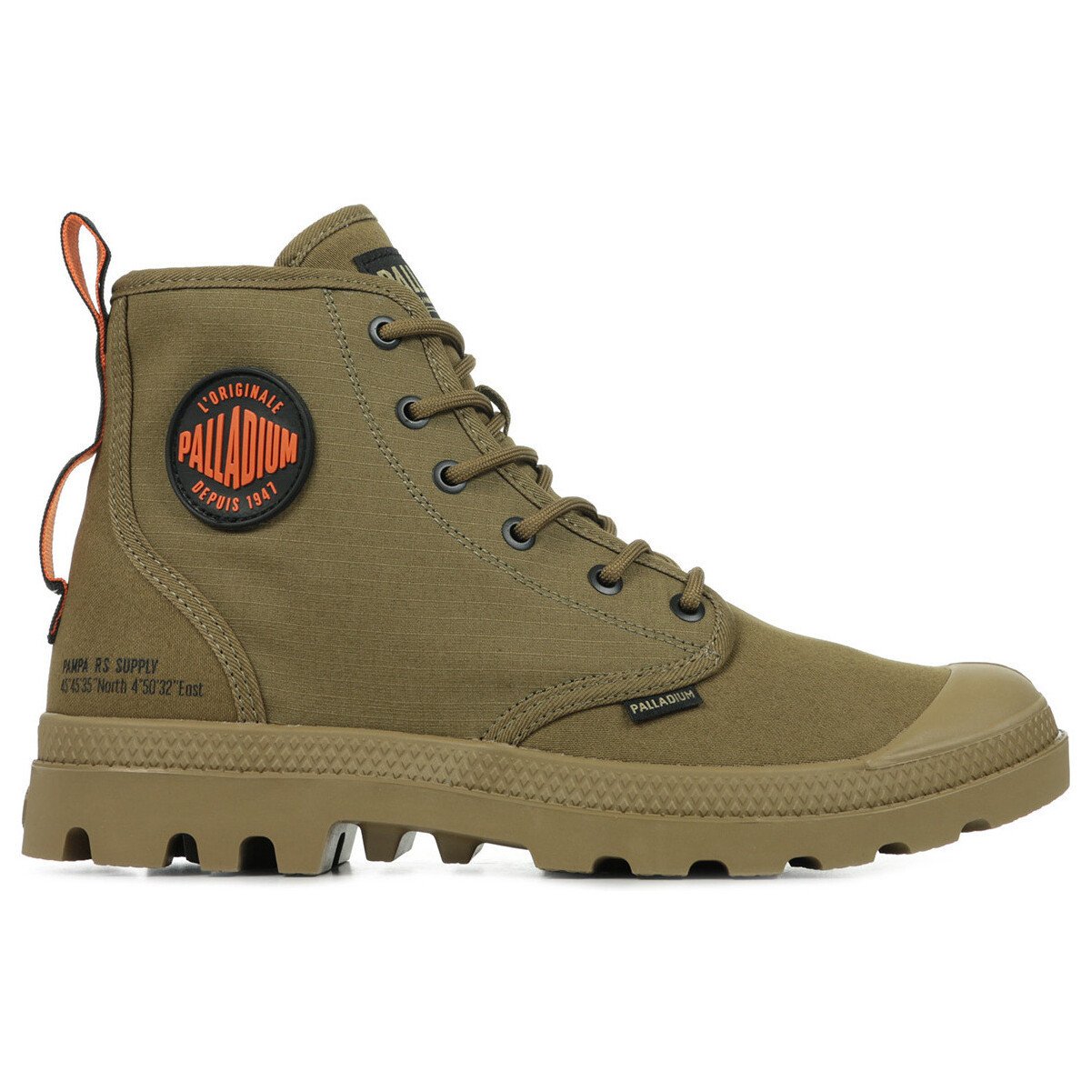 Palladium  Pampa Hi Suppy Rs  Zelená