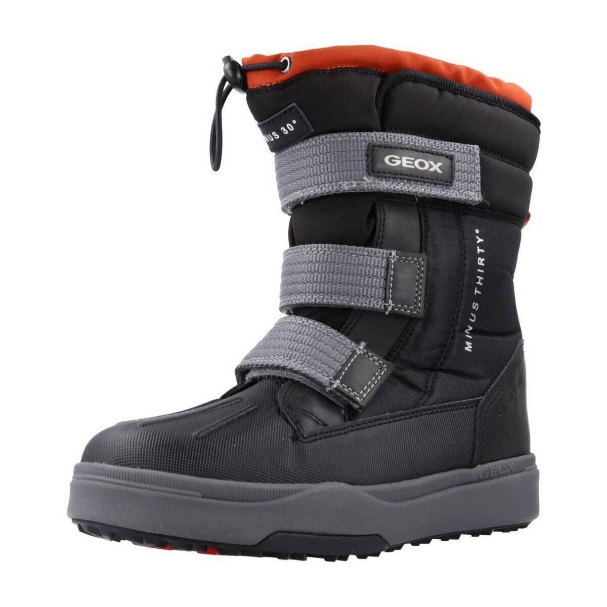 Geox  J BUNSHEE PG B ABX B  Černá