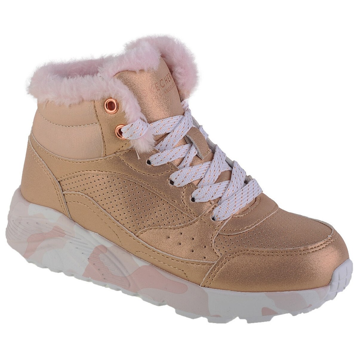 Skechers  Uno Lite - Camo Dazzle  Zlatá