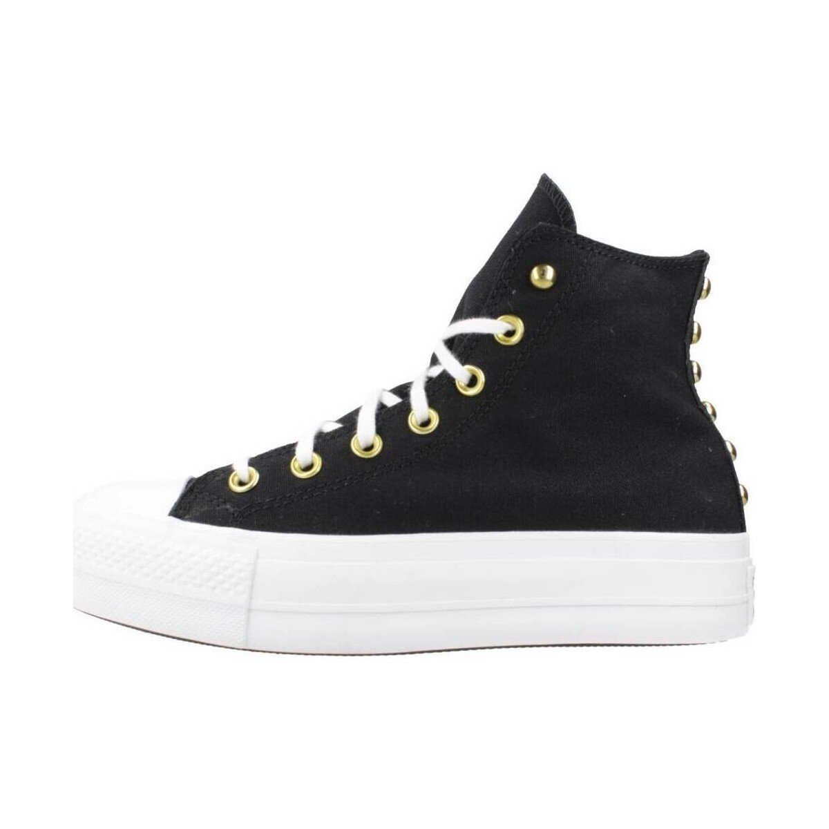 Converse  CHUCK TAYLOR ALL STAR LIFT PLATFORM STAR STUDDED  Černá