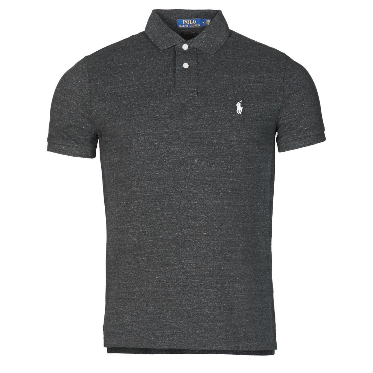 Polo Ralph Lauren  POLO AJUSTE DROIT EN COTON BASIC MESH LOGO PONY PLAYER  Černá