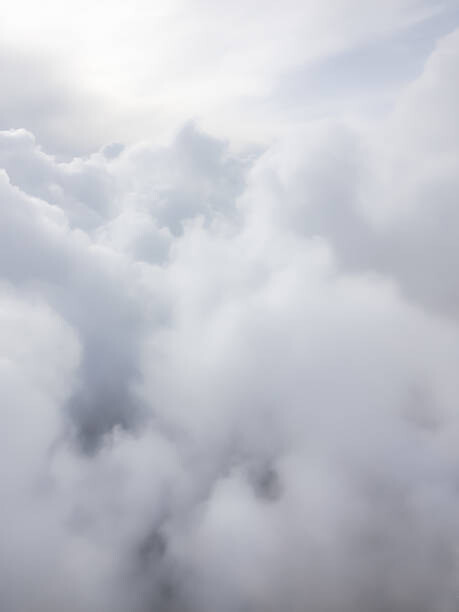 Vividus Umělecká fotografie White Cloud Background, Vividus, (30 x 40 cm)