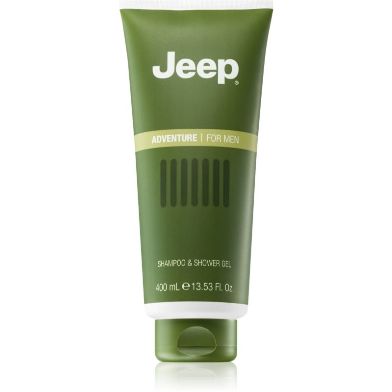 Jeep Adventure šampon a sprchový gel 2 v 1 pro muže 400 ml