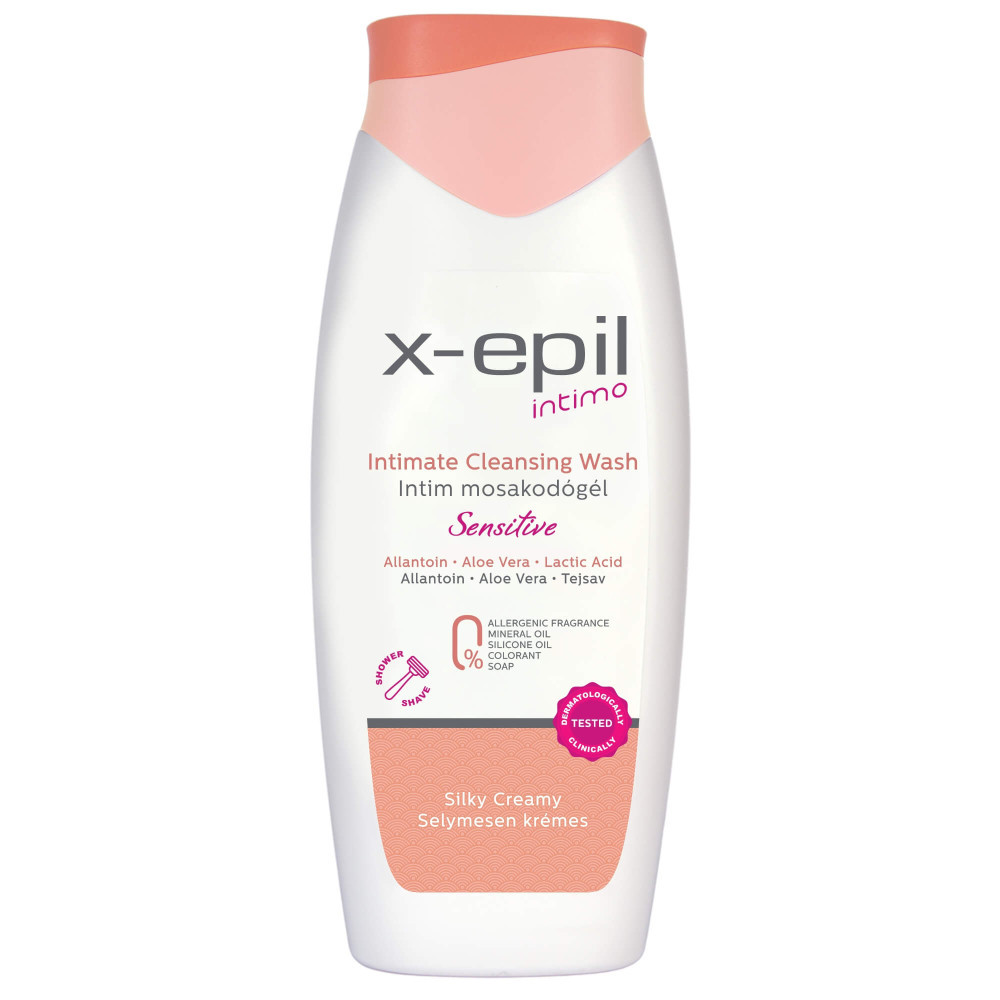 X-Epil Intimo Sensitive - intimní mycí gel (400 ml)