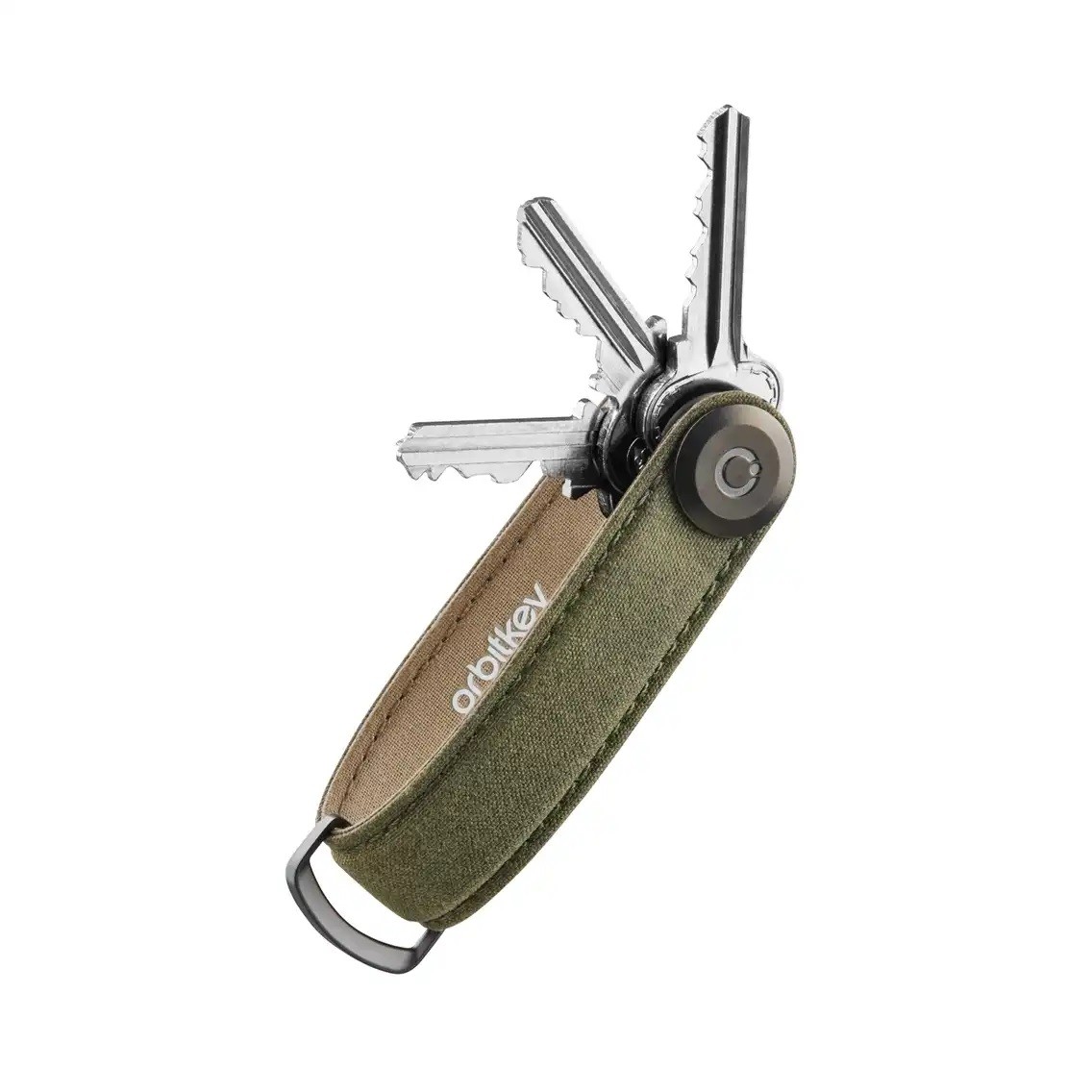 Orbitkey Waxed Canvas Khaki Green