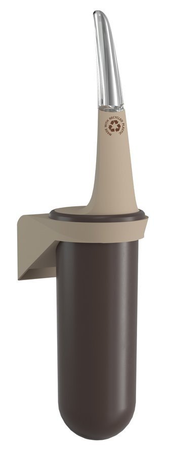 SAPHO SKIN WC štětka závěsná, ABS, písková A92901SD