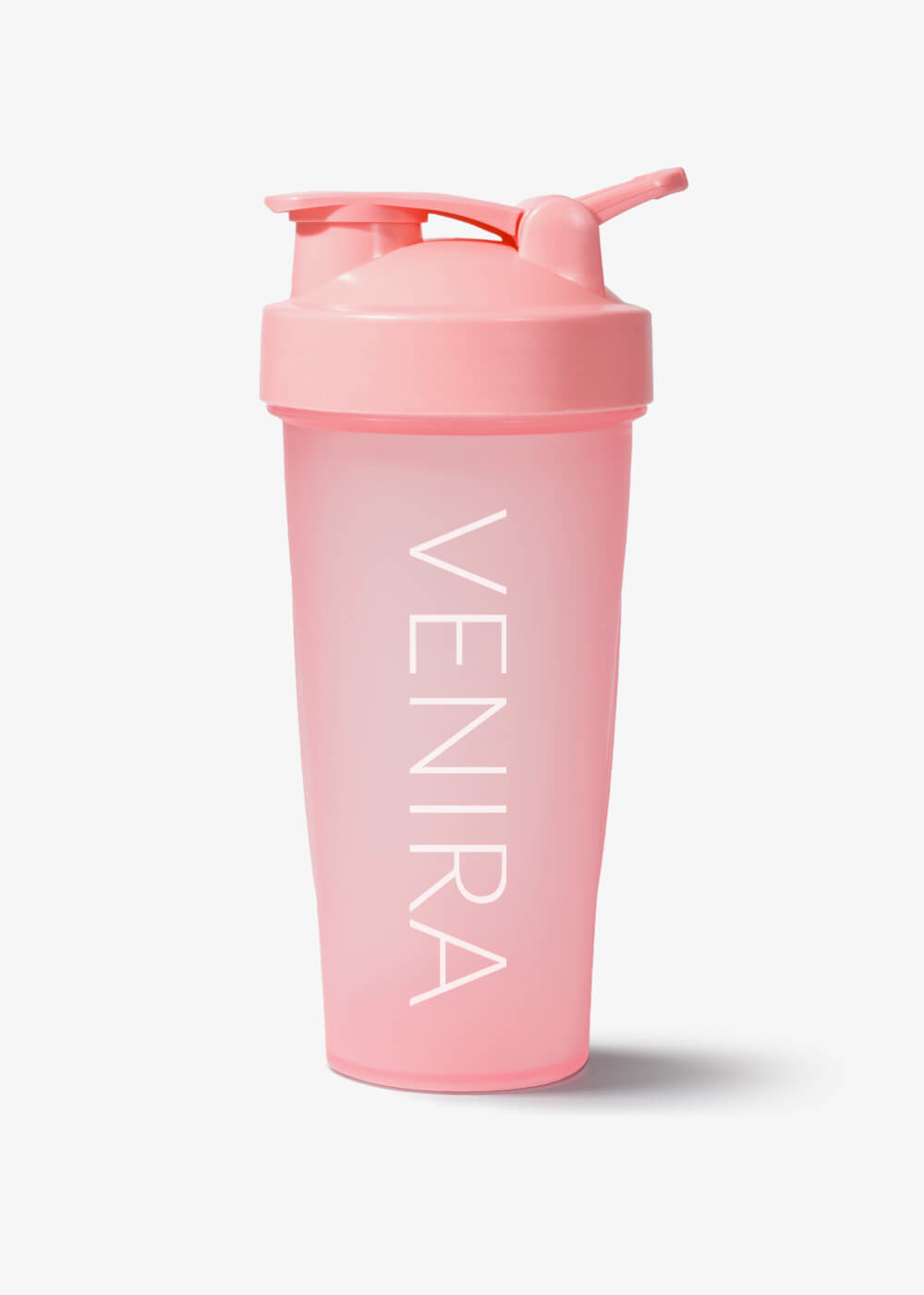 VENIRA shaker PRO s poutkem, růžový, 600 ml