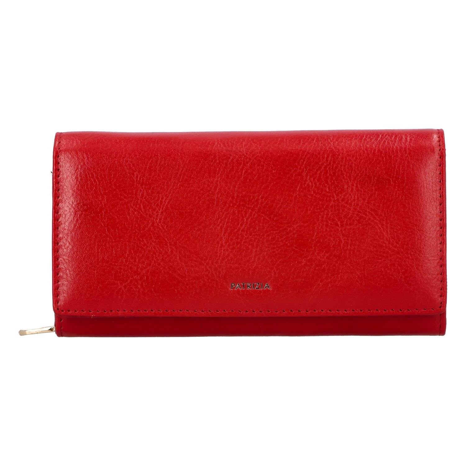 Dámská kožená peněženka červená - Patrizia Nessee červená