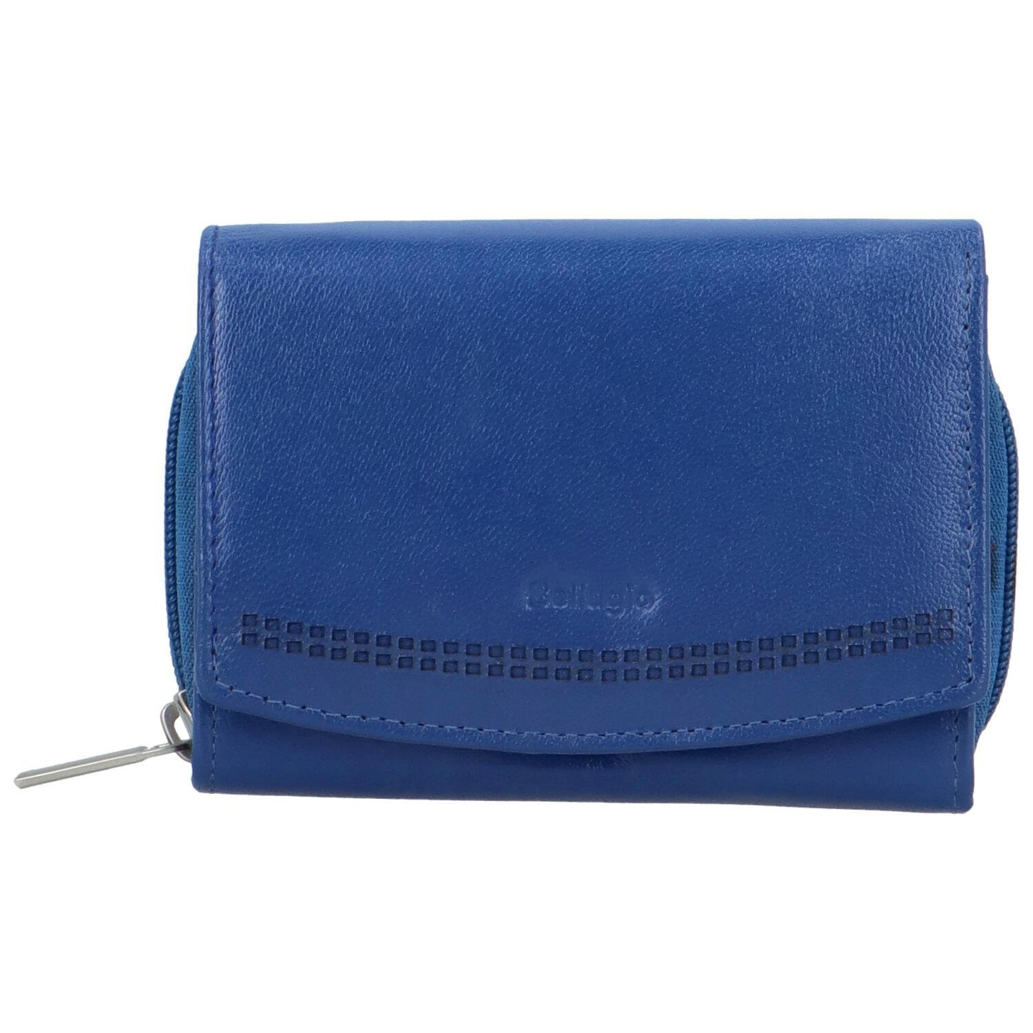 Dámská kožená peněženka tmavě modrá - Bellugio Odetta tmavě modrá