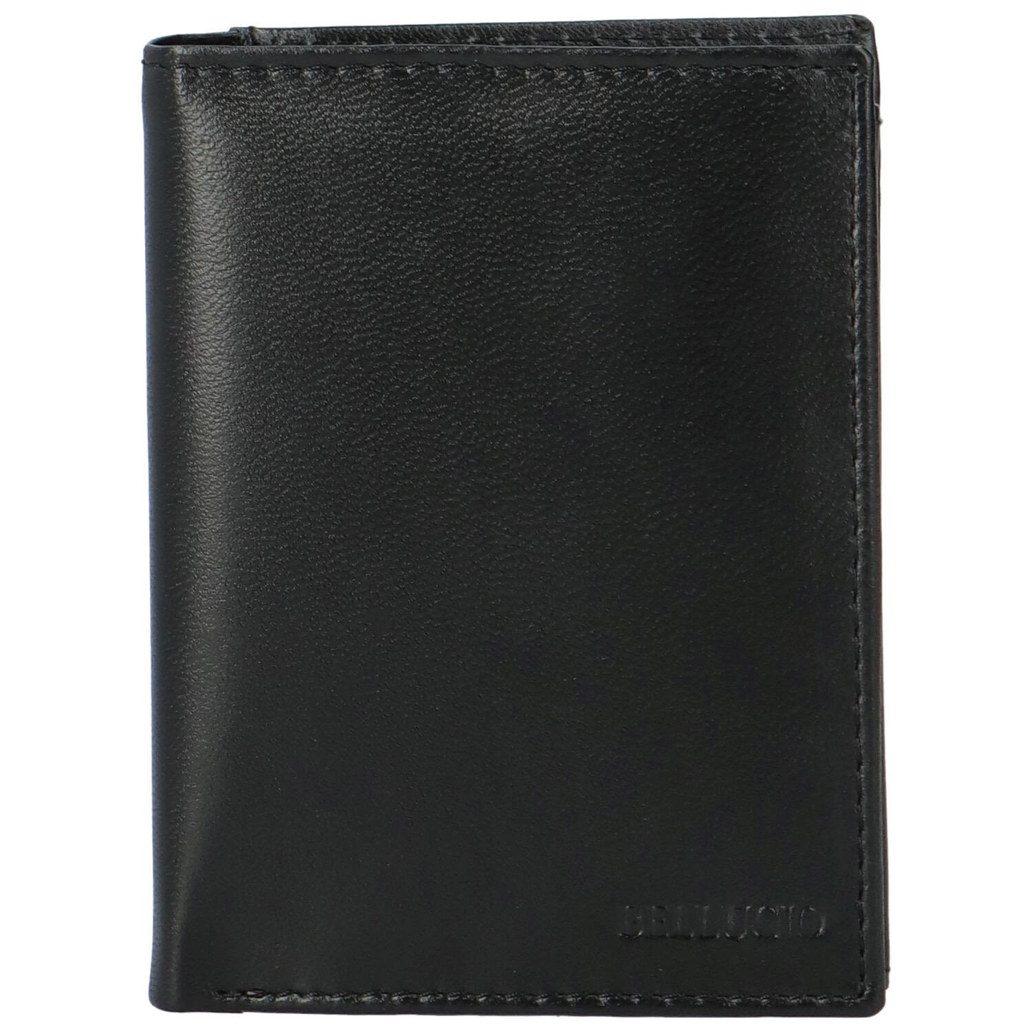 Pánská kožená peněženka černá - Bellugio Lotar černá