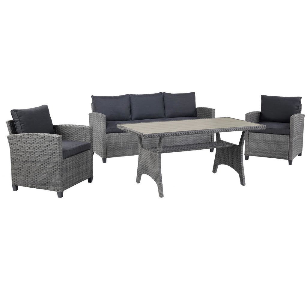 Luca Bessoni TERASOVÁ SEDACÍ SOUPRAVA, kov, plast, textil