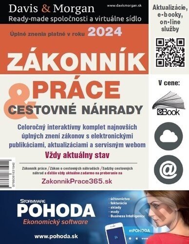 Zákonník práce a Cestovné náhrady 2024 - DonauMedia