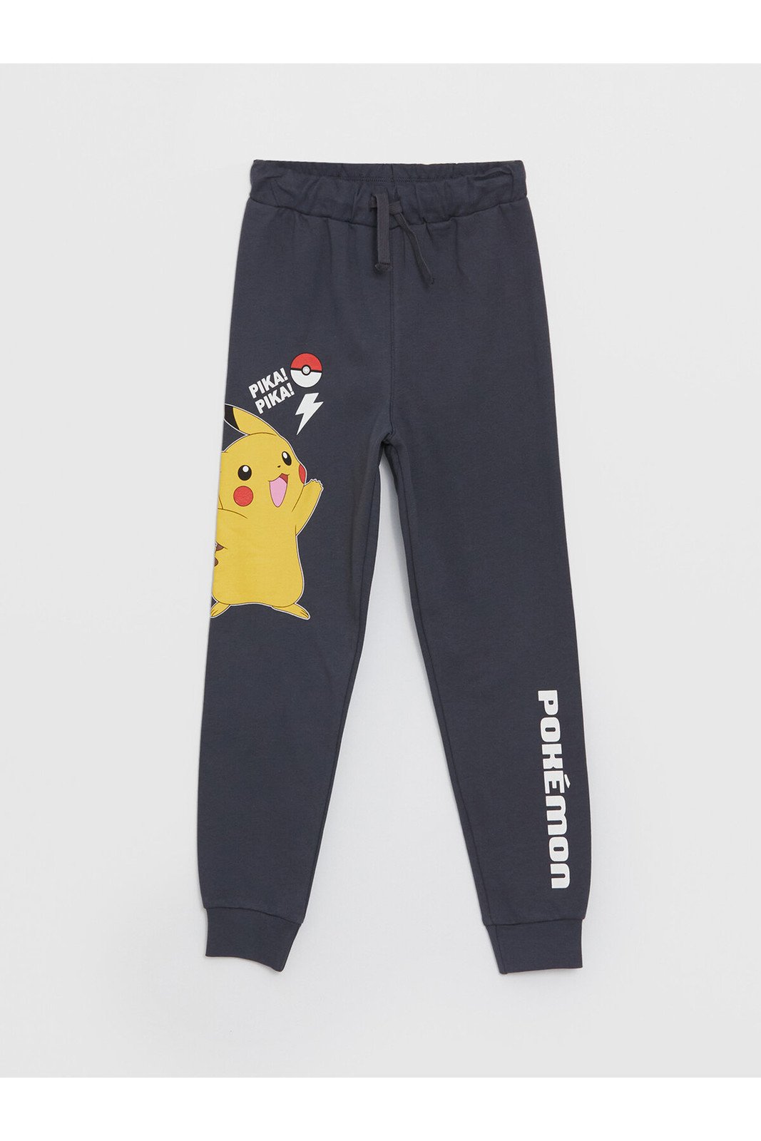 LC Waikiki Boys' Elastic Waist Pikachu Printed Jogger Sweatpants