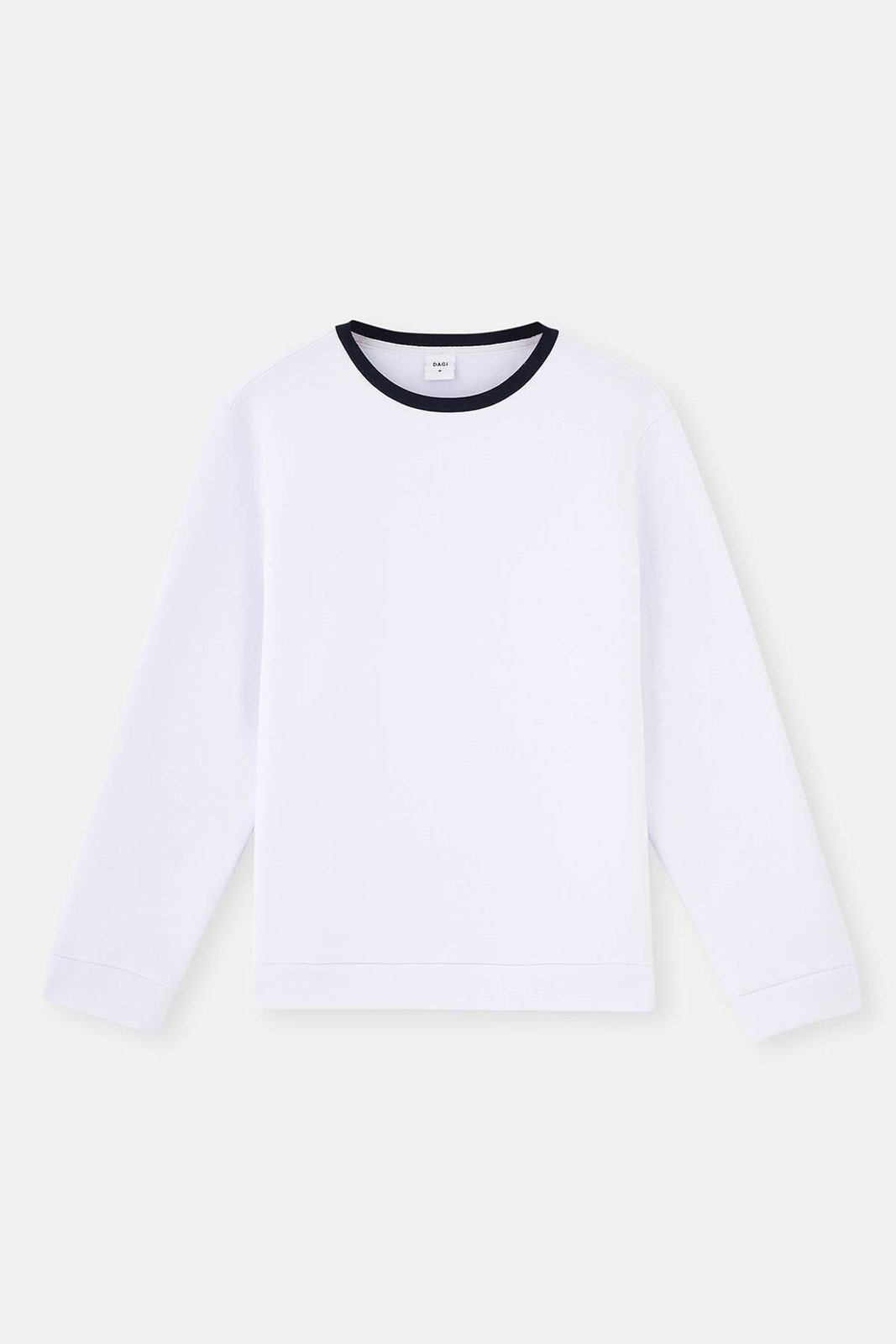 Dagi White Long Sleeve Sweatshirts