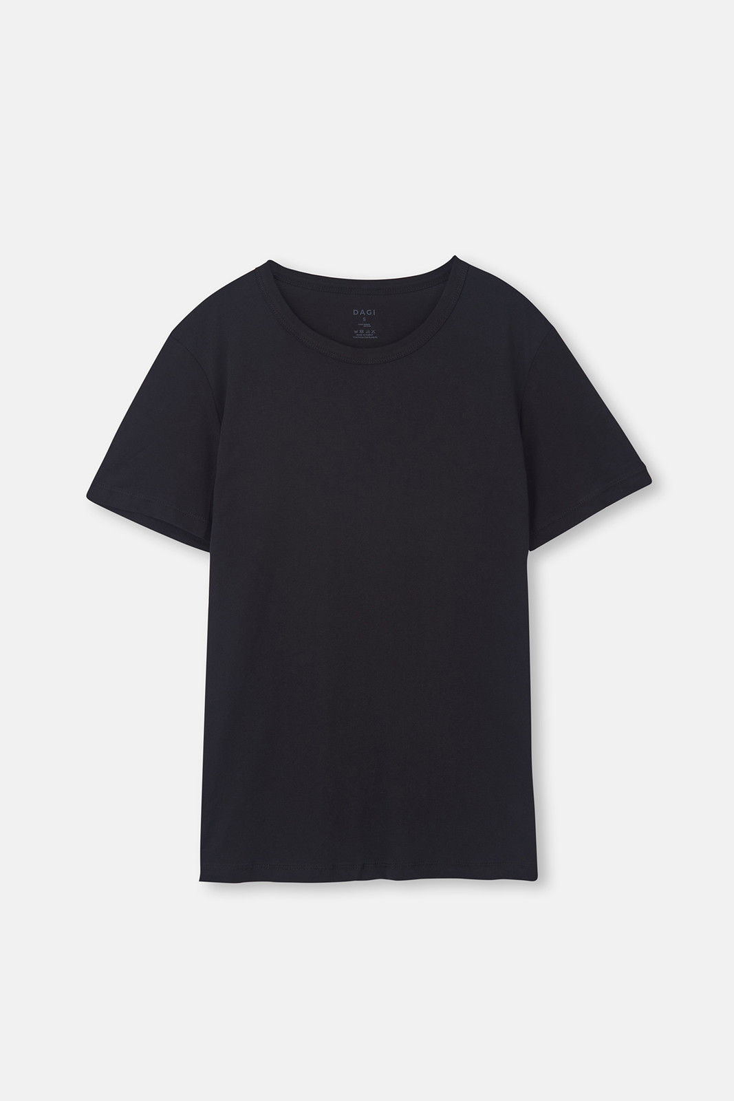 Dagi Black D1160 O Neck T-Shirt