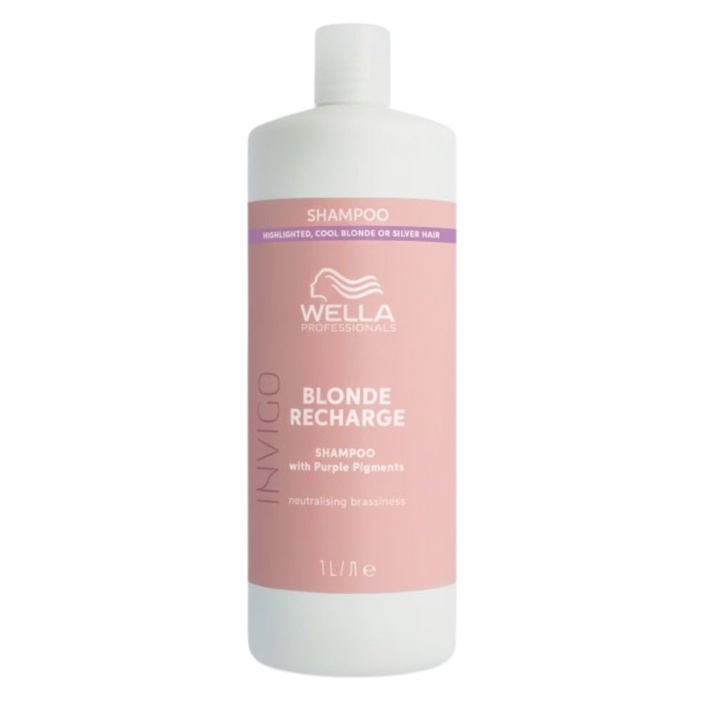WELLA PROFESSIONALS Wella Professionals Invigo Blonde Recharge Cool Blonde Shampoo 1L New