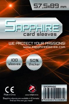 Sapphire Orange - 100x (57,5x89mm)