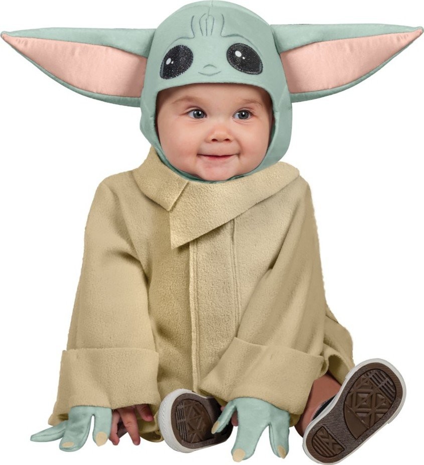 Kostým Baby Yoda, 2-3 roky - EPEE Merch - Rubies