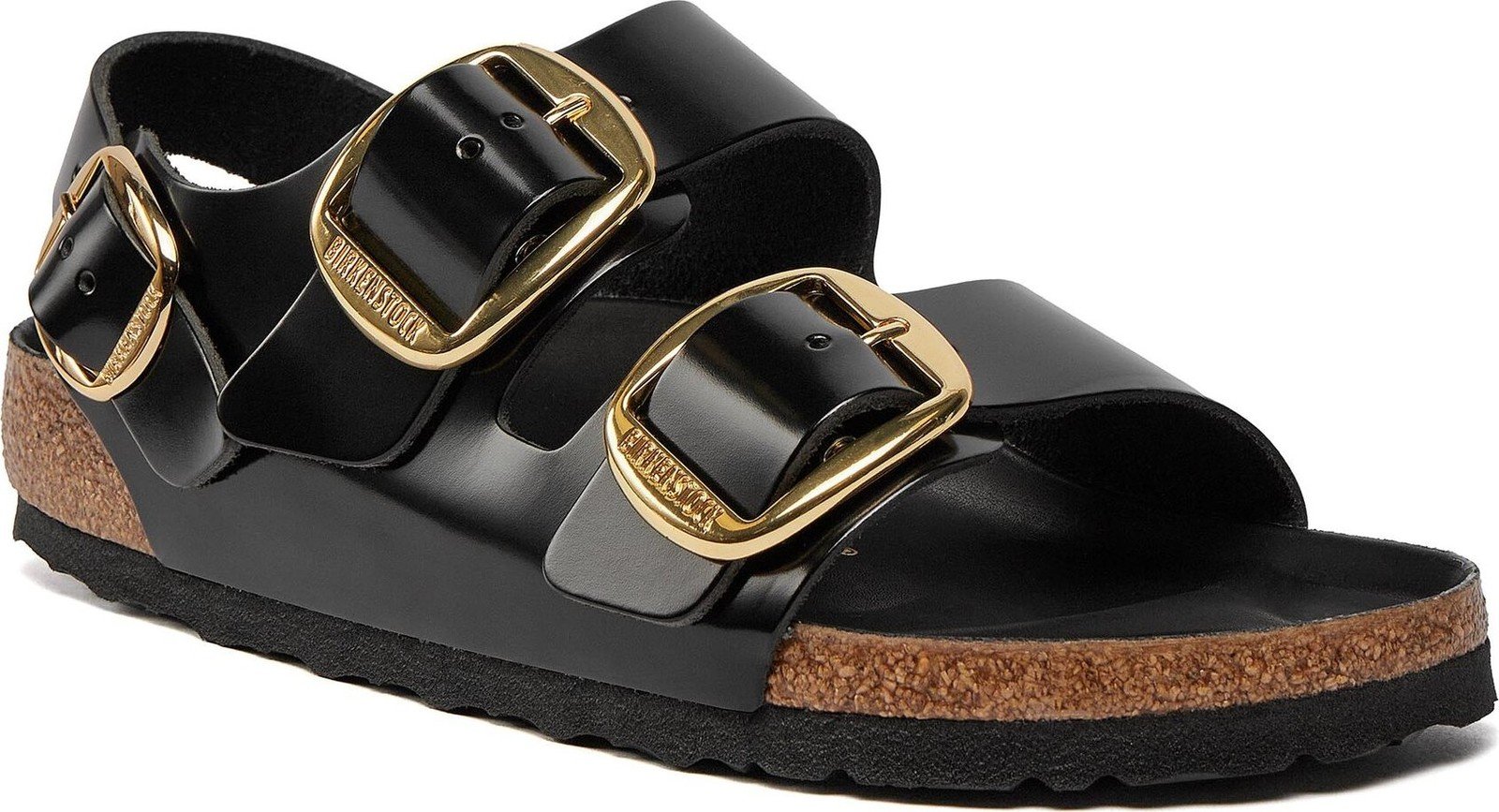 Sandály Birkenstock Milano 1024211 High-Shine Black