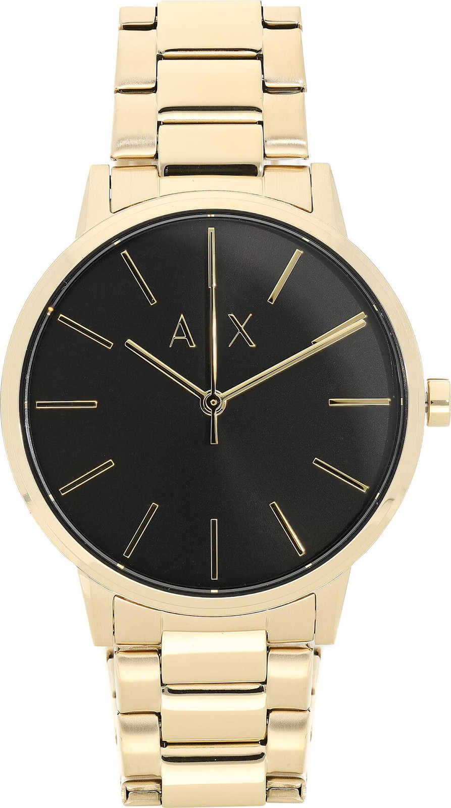 Sada hodinek a náramek Armani Exchange Cayde Gift Set AX7119 Gold/Gold