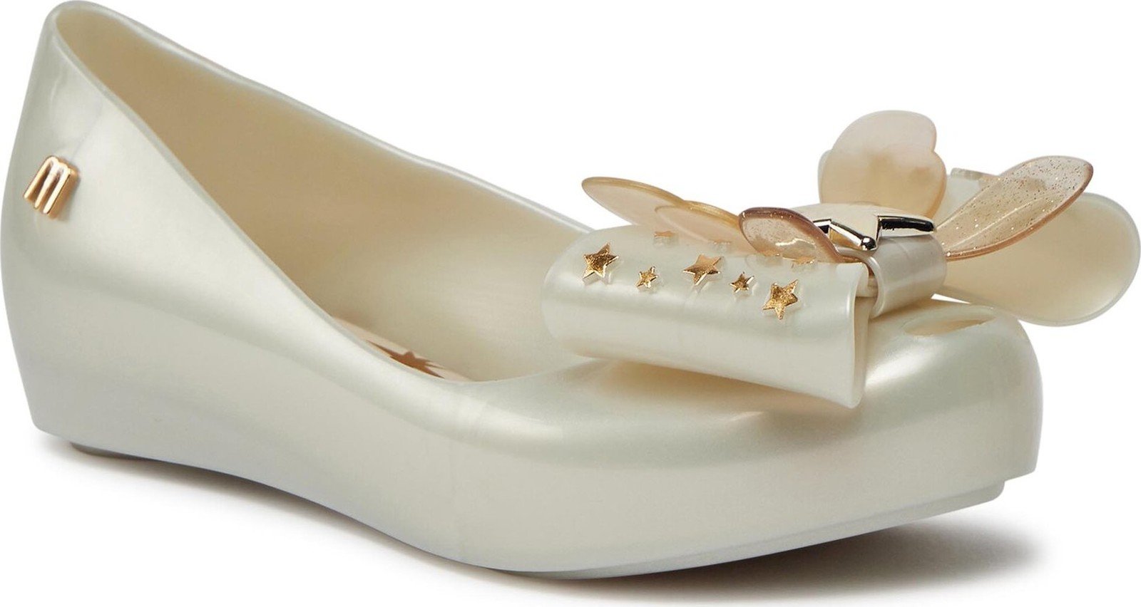 Baleríny Melissa Mini Melissa Ultragirl Star Ii Inf 35724 Pearly Beige AS270