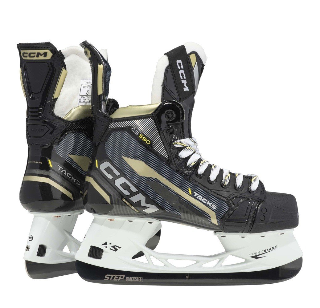 CCM Brusle Tacks AS-590 INT, Intermediate, 4.5, 38, R