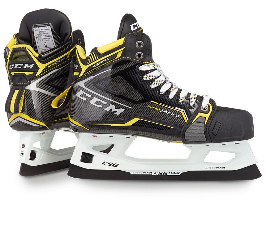 CCM Brankářské brusle SuperTacks AS3 Pro SR, Senior, 8.0, 43, D