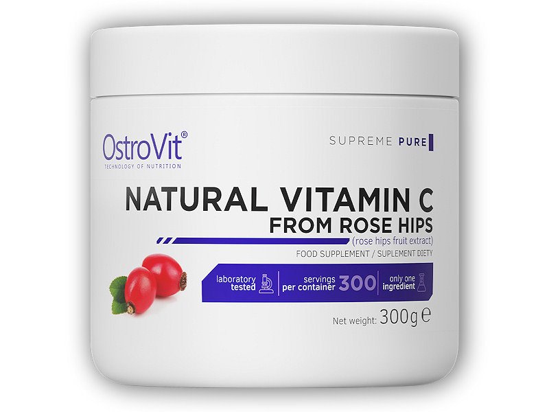 Ostrovit Natural vitamín C from rose hips 500g