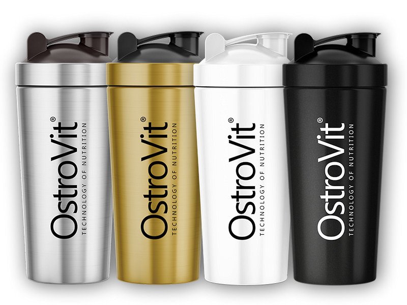 Ostrovit Shaker steel 750ml Varianta: bílý