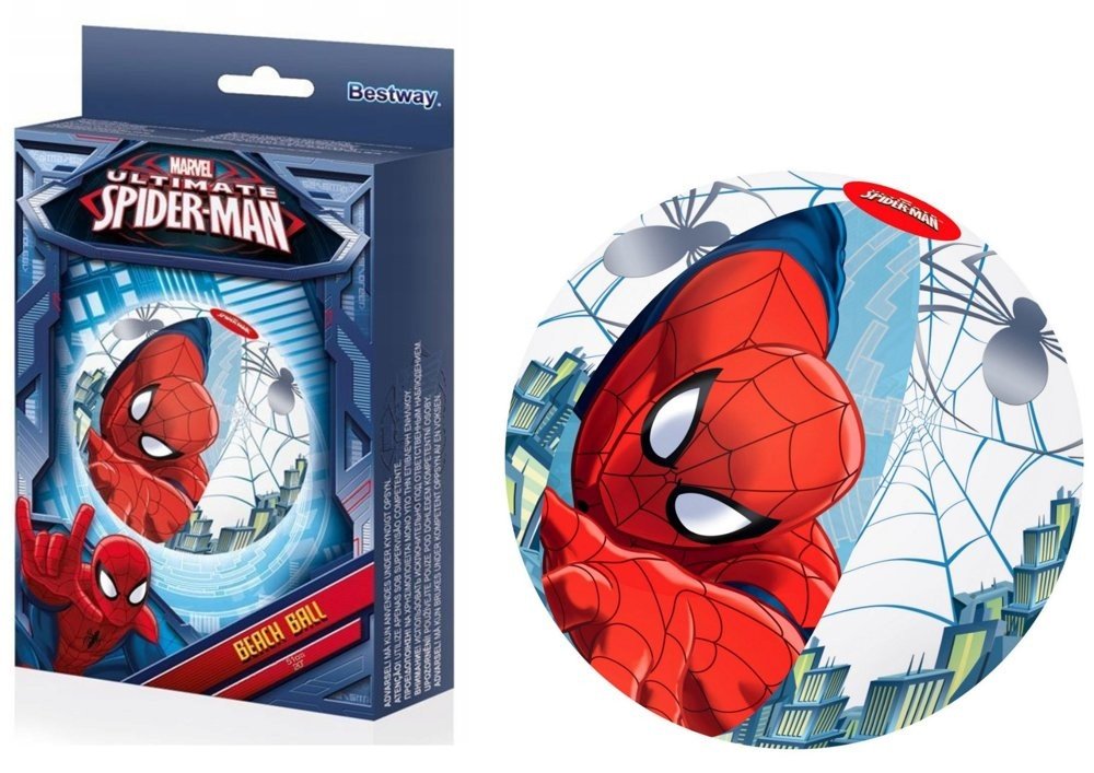 Bestway Bestway Nafukovací plážový míč Spider-Man