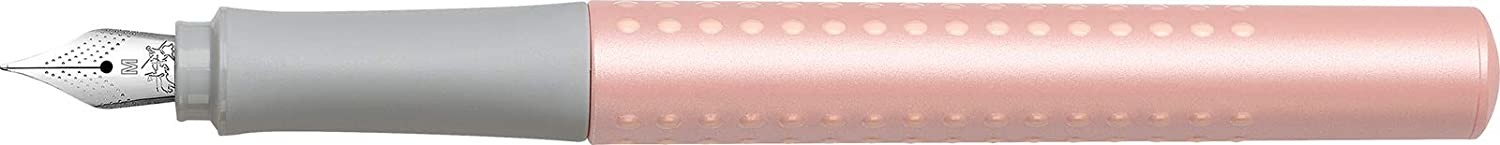 Faber-Castell, 140985, Grip 2011, plnící pero, růžová, hrot M, 1 ks