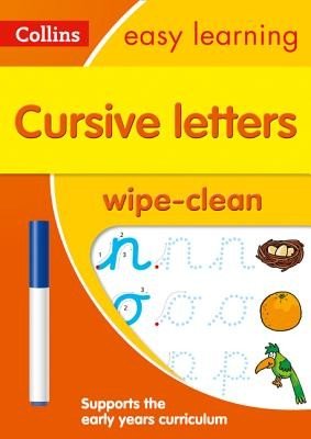 Cursive Letters Age 3-5 Wipe Clean Activity Book - Ideal for Home Learning (Collins Easy Learning)(Other book format)