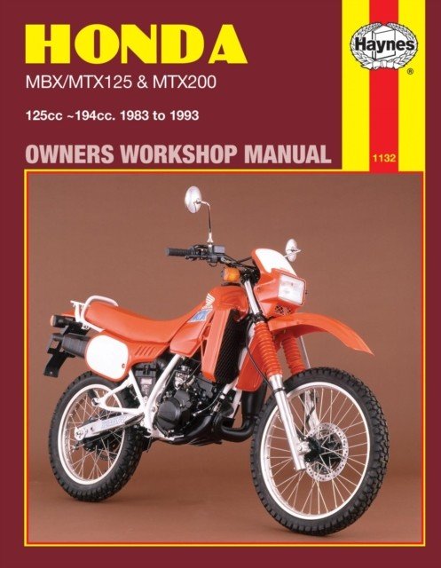 Honda MBX/MTX125 & MTX200 (83 - 93) (Haynes Publishing)(Paperback / softback)