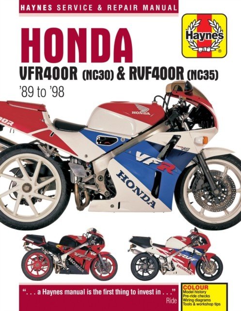 Honda VFR400 & RVF400R (89 - 98) (Haynes Publishing)(Paperback / softback)