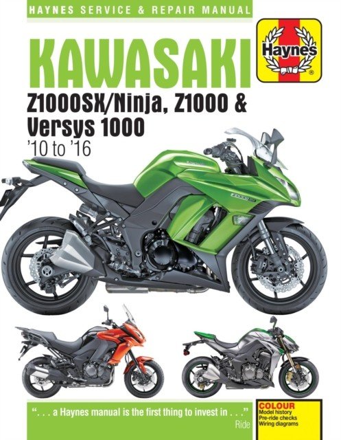 Kawasaki Z1000sx/Versys, '10-'16 (Haynes Publishing)(Paperback)