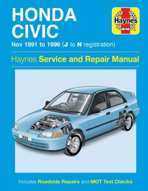 Honda Civic 91-96 (Haynes Publishing)(Paperback / softback)