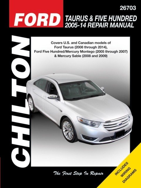 Ford Taurus/Five Hundred & Mercury Montego/Mercury Sable (Chilton) (Haynes Publishing)(Paperback / softback)