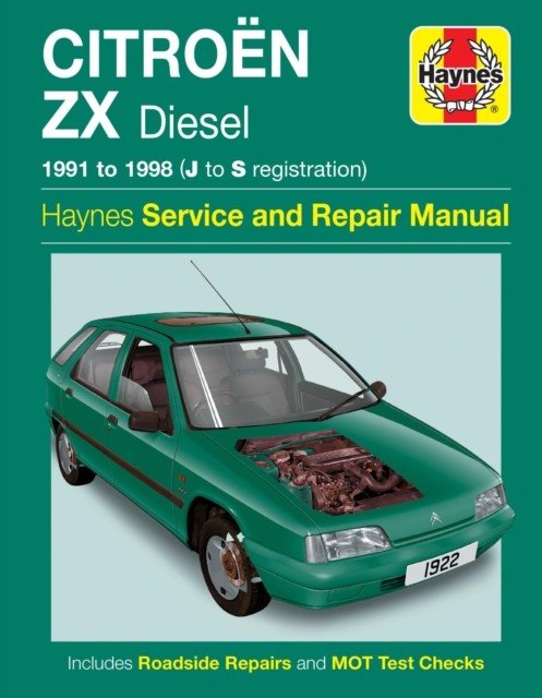 Citroen ZX Diesel (91 - 98) J To S (Haynes Publishing)(Pevná vazba)