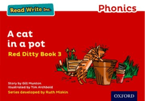 Read Write Inc. Phonics: Red Ditty Book 3 A Cat in a Pot (Munton Gill)(Paperback / softback)