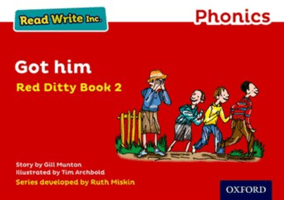 Read Write Inc. Phonics: Red Ditty Book 2 Got Him (Munton Gill)(Paperback / softback)
