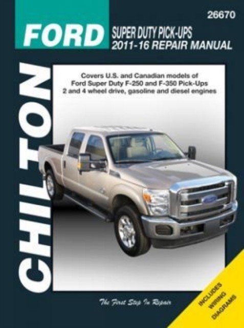 Ford Super-Duty Pick-ups ('11-'16) (Chilton) (Haynes Publishing)(Paperback)