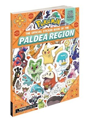 Pokmon the Official Sticker Book of the Paldea Region (Pikachu Press)(Paperback)