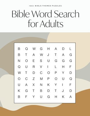 Bible Word Search for Adults: A Modern Bible-Themed Word Search Activity Book to Strengthen Your Faith (Paige Tate & Co)(Paperback)