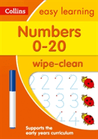 Numbers 0-20: Wipe-Clean Activity Book (Harpercollins Uk)(Paperback)
