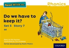 Read Write Inc. Phonics: Yellow Set 5 Storybook 7 Do We Have to Keep it? (Munton Gill)(Paperback / softback)