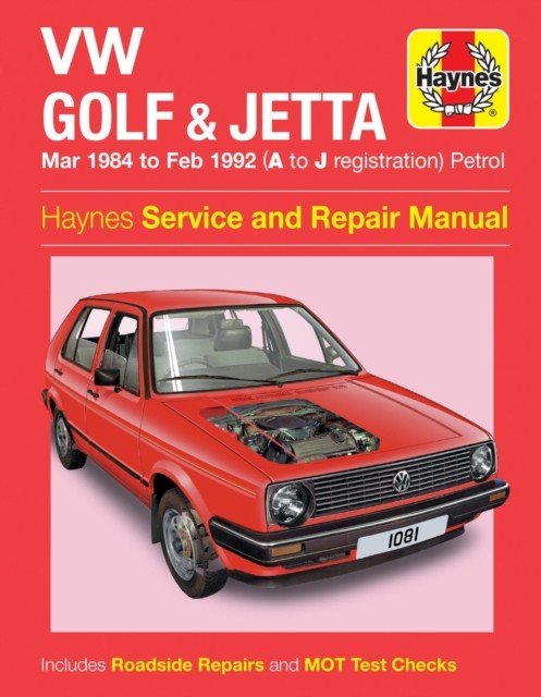 VW Golf & Jetta Mk 2 Petrol (84 - 92) (Haynes Publishing)(Paperback / softback)
