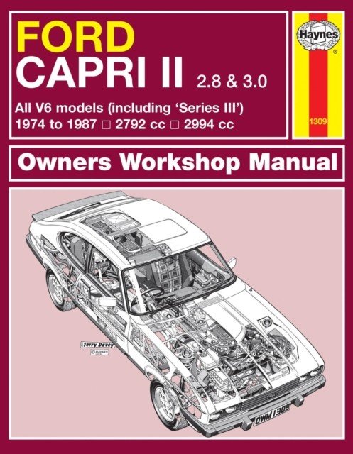 Ford Capri 2.8 & 3.0 (Haynes Publishing)(Paperback / softback)