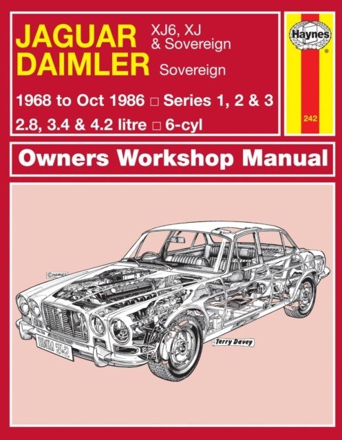 Jaguar XJ6, XJ & Sovereign (Haynes Publishing)(Paperback / softback)