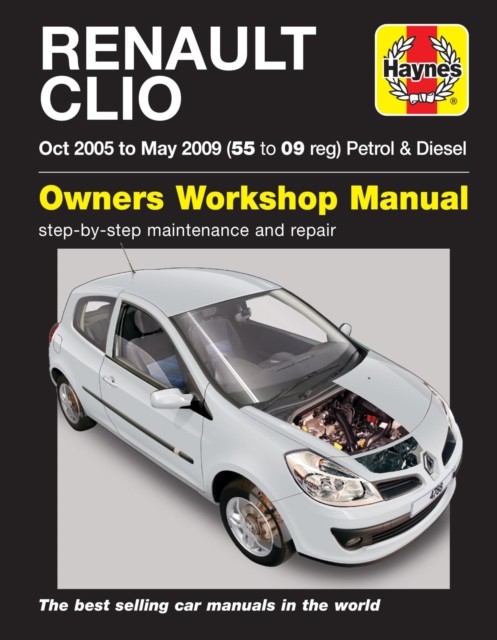 Renault Clio Petrol & Diesel 05-09 (Haynes Publishing)(Paperback / softback)