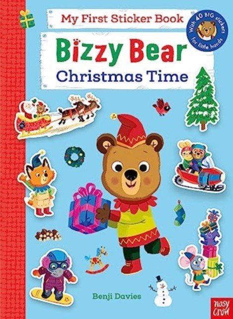 Bizzy Bear: My First Sticker Book: Christmas Time(Paperback / softback)